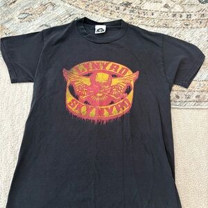 Vintage Black T-Shirt with Graphic Design